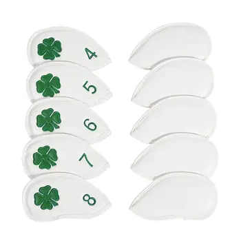 10шт шапки за стикове за голф са Подходящи за всички марки Four Leaf Clover