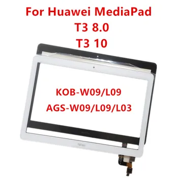 Сензорен Екран За Huawei MediaPad T3 8 10 KOB-L09 W09 AGS L03 Дигитайзер, Сензор за контрол с LCD Дисплей на Предния Панел Подмяна на Резервни Части