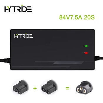 Зарядно устройство за Литиево-йонна Батерия HYTRIDE 84V 7.5 A 20S 72V Li-ion Battery Smart Protection Зарядно Устройство За Електрически велосипед, Мотоциклет, Сертифицирано CE