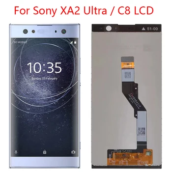 За Sony Xperia XA2 Ultra H4233 H4213 H3213 H3223 LCD дисплей За Sony Xperia C8 Сензорен цифров преобразувател В Събирането на