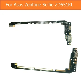 Оригинален USB кабел за зареждане микрофон ПХБ пристанище гнездо, джак такса за Asus zenfone Selfie ZD551KL 5,5 