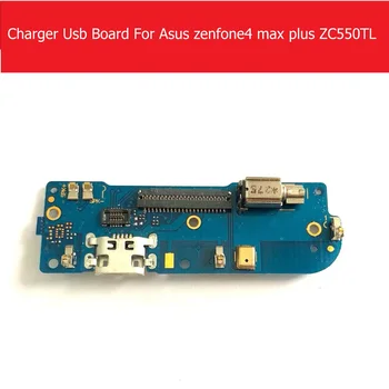 Оригинален USB Конектор За Зареждане, Докинг станция за ASUS zenfone4 max plus ZC550TL X015D Смяна на USB-Зарядно Устройство и Вибратор На Гъвкава Лента