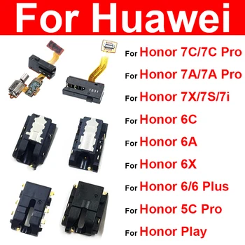 Аудио жак Гъвкав Кабел За Huawei Honor 7C 7A 7X 7S 7i 6C 6A 6X 6 5C Plus Pro Play Слушалки, Порт За слушалки Ремонт на Гъвкави Ленти
