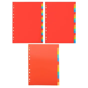3 серии Цветни Разделители За папки, Разделители за Бележник, Разделители на Страници За Бележник, Организаторите
