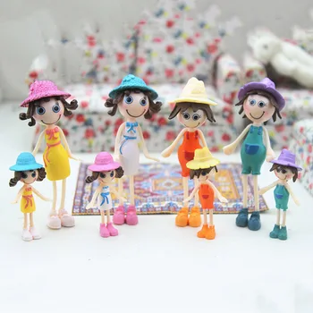 1/12 Миниатюрни аксесоари за куклата къща, имитация на годишна кукли за момичета, играчки-модели за декорация от куклен дом