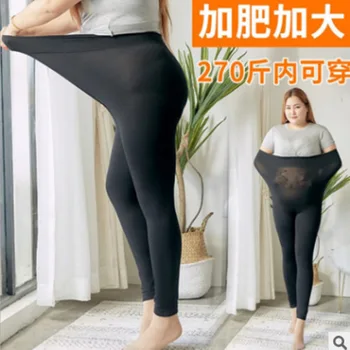 Нов модел леггинсов за жени голям размер с висока еластичност, подходящ за всеки, който тежи до 200 кг.