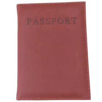 Модерен калъф за паспорт от изкуствена кожа, чанта за документи за самоличност, джобен формат за паспорт, защитен ръкав, чанта за съхранение
