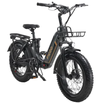 Електрически градски велосипед FIGOO 1000w 48v15ah fat tire сгъваем електрически велосипед висока скорост 45 км/ч електрически велосипед за мъже и жени