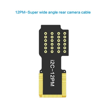 Гъвкав кабел, камера за задно виждане I2C за iPhone 12PM, сверхширокоугольный комплект резервни части за ремонт на