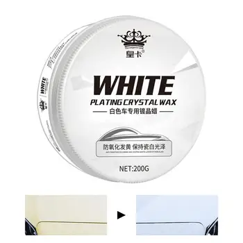 Бяла кола восък за защита от надраскване Полировочный восък за бял производител на продукти за грижа за автомобила За Премахване на драскотини За