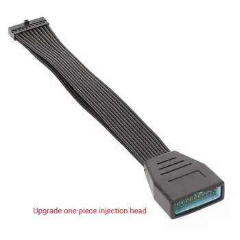 Дънна платка USB3.0 19Pin 20Pin Жак-изход за USB 3.0 19pin 20-пинов жак-удължител за преобразуване на свързване кабел