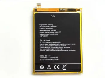 Umi Super Battery Replacement Li3834T43P6H8867 Висококачествено Копие Голям Капацитет 4000 mah За Смартфон UMI
