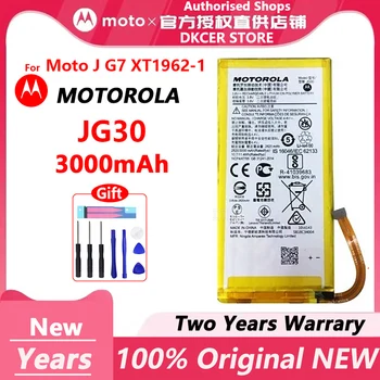 Оригинална батерия JG30 за Motorola Moto J G7 XT1962-1, батерии с капацитет 3000 mah с инструменти, нов