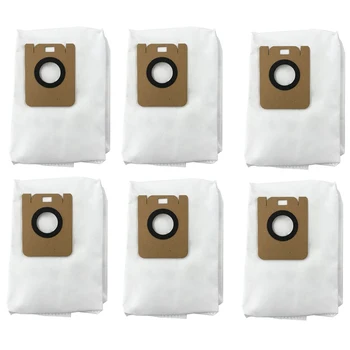 6шт Торби за прах за Xiaomi Dreame Bot D10 Plus RLS3D Прахосмукачка Подмяна на торбичката за събиране на боклука на Резервни Части