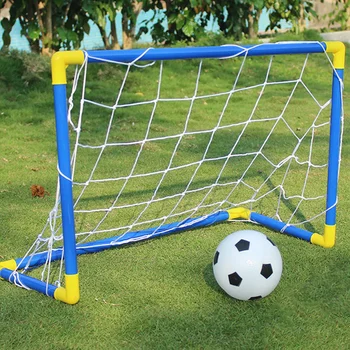 Рамка на решетката за детски футболни порта, сглобяеми играчки за спорт на закрито и открито, Хардуер, Преносими футболни врата, мини-спортни мрежи