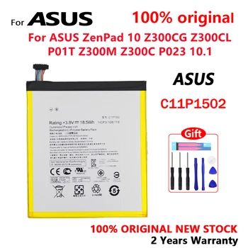 Нова Оригинална Батерия C11P1502 4890 ма За Tablet PC ASUS ZenPad 10 Z300CG Z300CL P01T Z300M Z300C P023 10,1 на Батерията С Инструменти