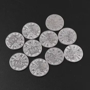 Y1UC 10шт 25мм Монети от неръждаема стомана В Памет на Монетата Метални Подаръчни изделия Сувенирни монети
