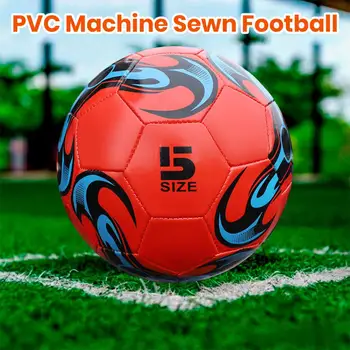 Футболна топка, изработена в прецизната механична машина, Висококачествен и устойчив на абразия уличен футболна топка за професионални игрални състезания, водоустойчив